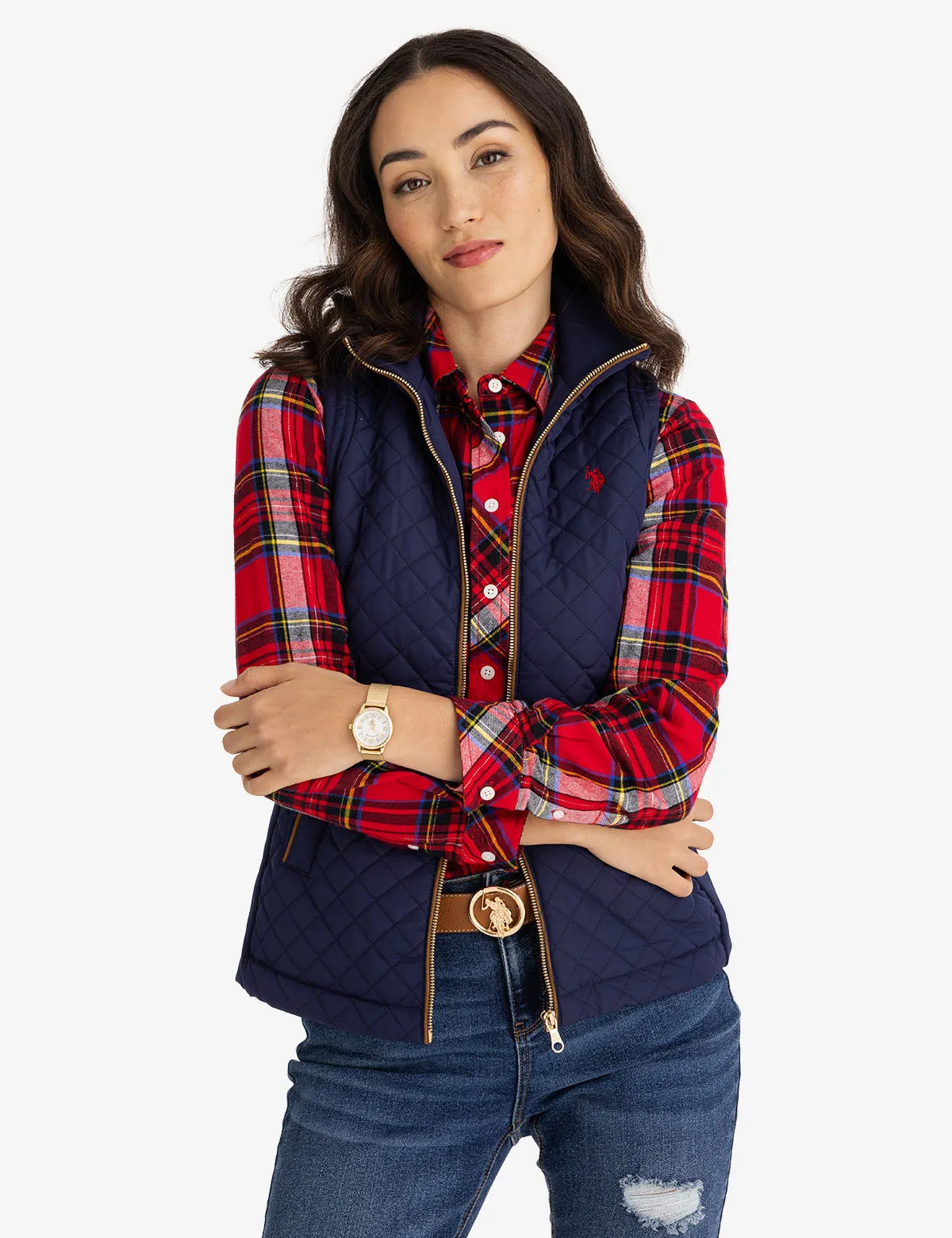 FLANNEL PLAID LONG SLEEVE SHIRT