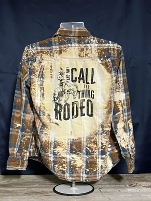 Flannel Rodeo Distressed
