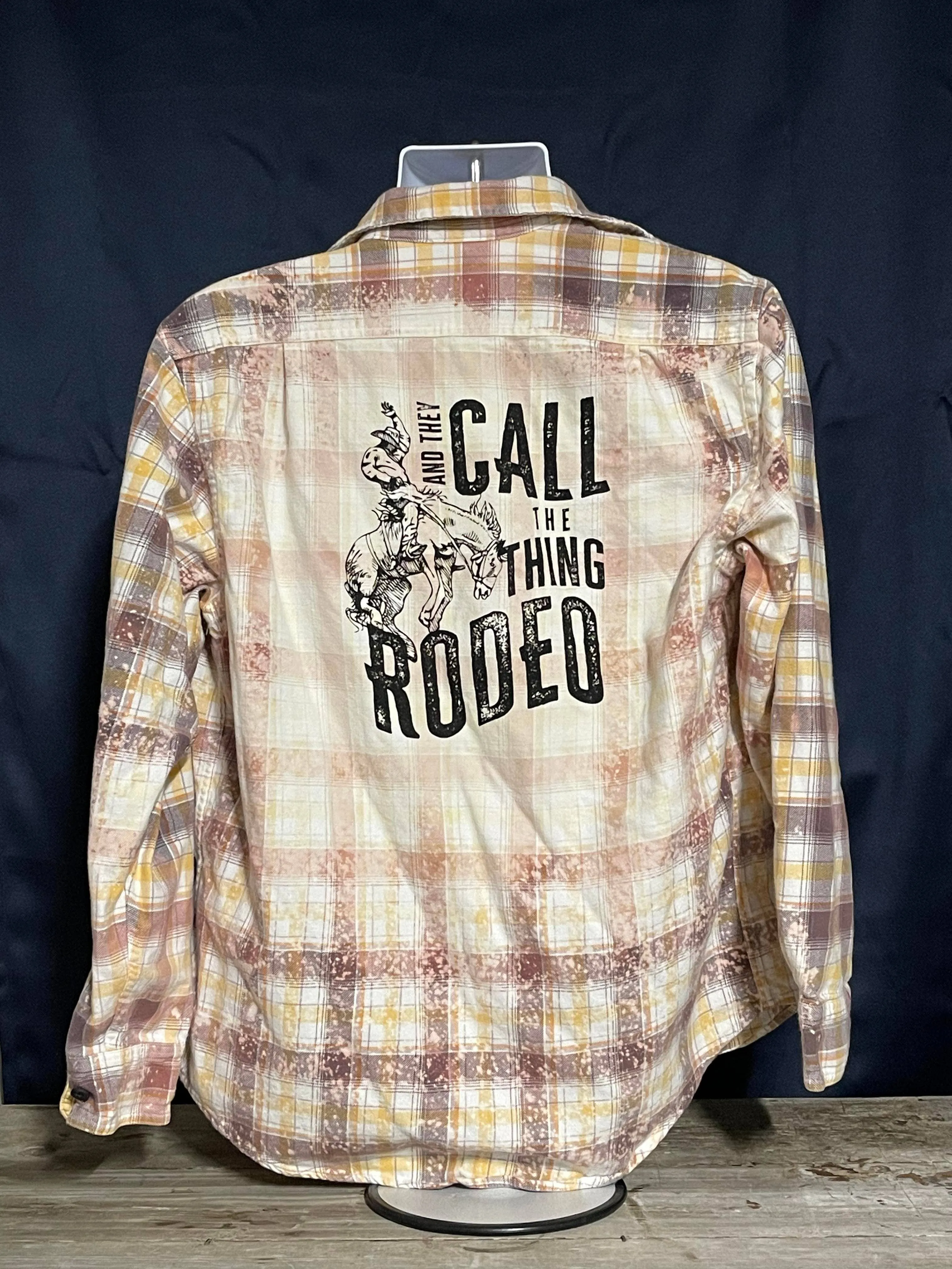 Flannel Rodeo Distressed