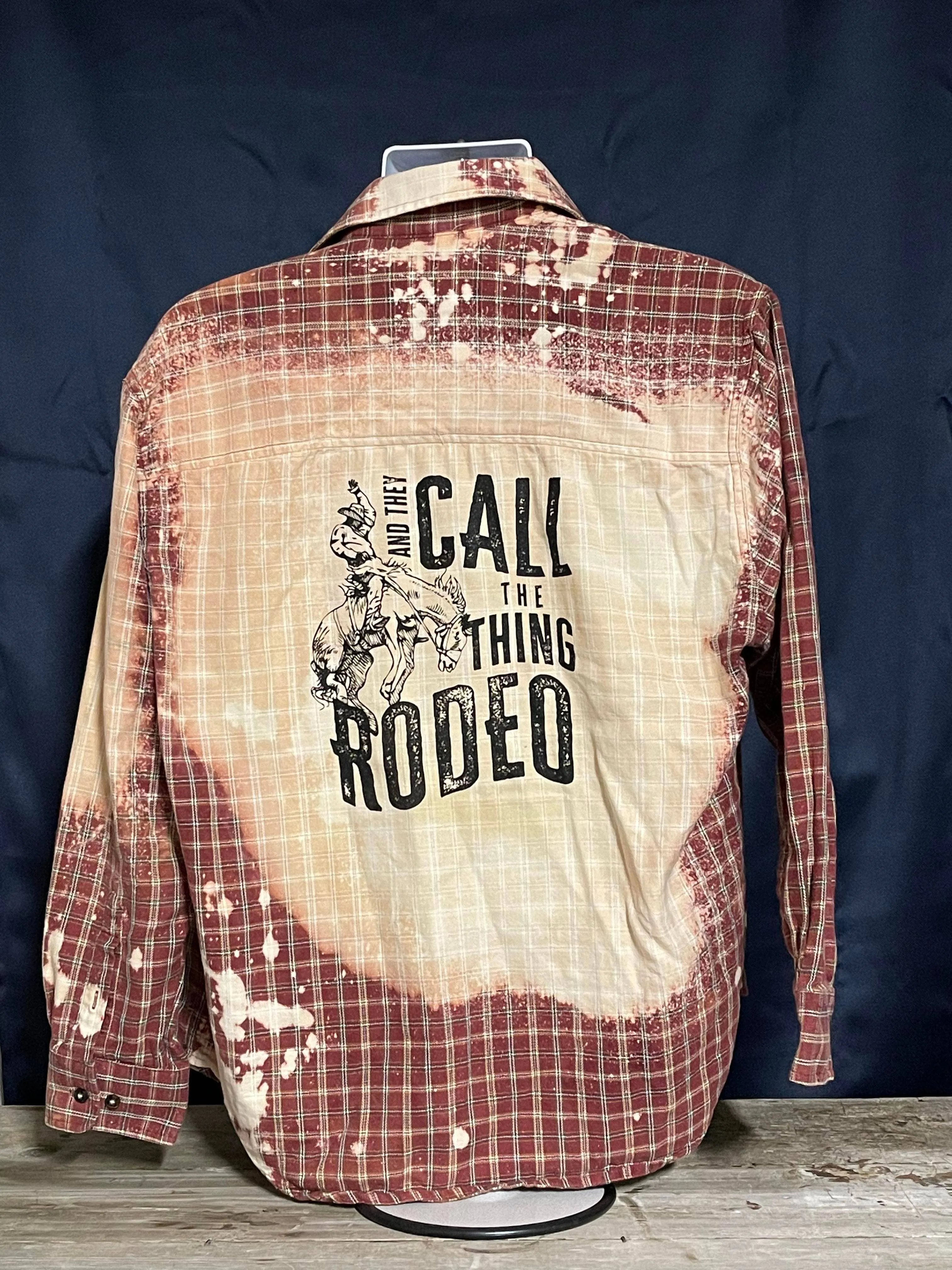 Flannel Rodeo Distressed