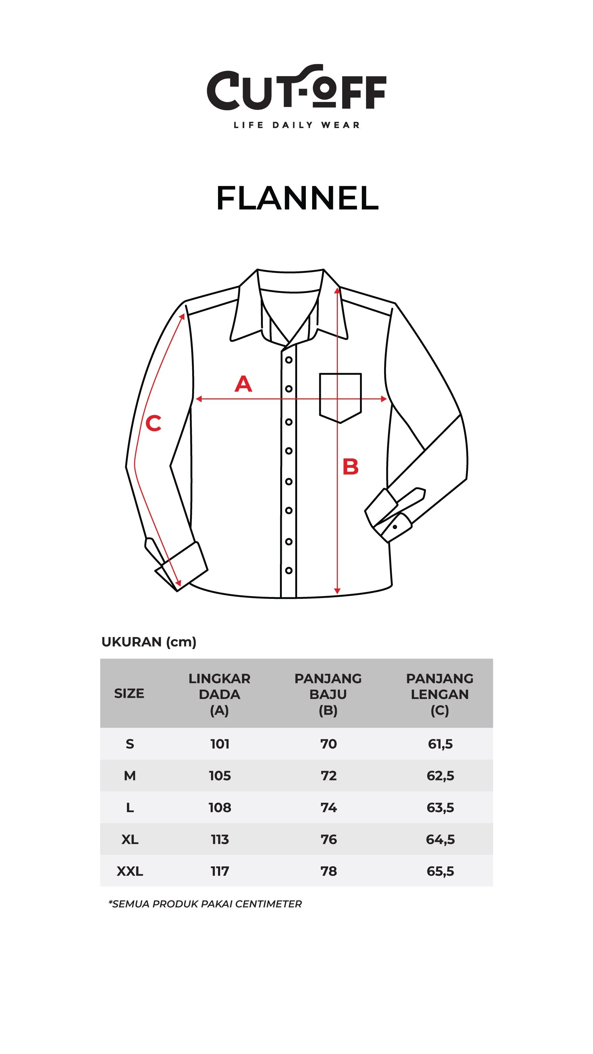 Flannel Series - CALVIN - cutoff.id