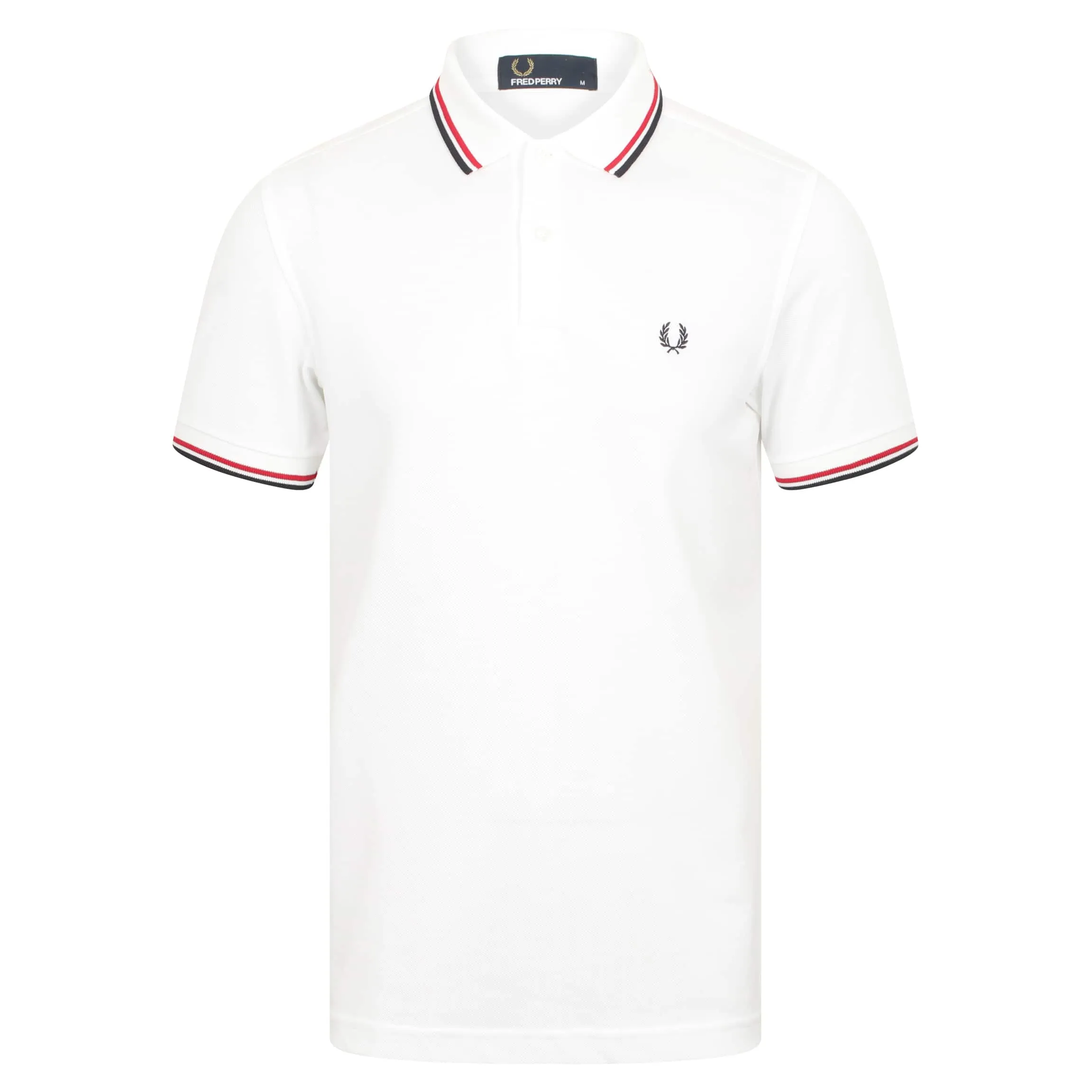 FRED PERRY TWIN TIPPED POLO SHIRT
