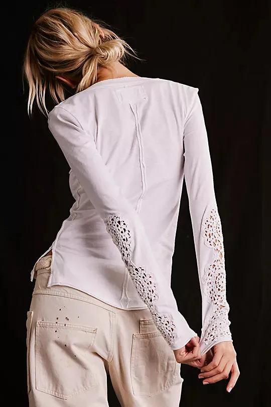 Free People Our Song Henley Cuff