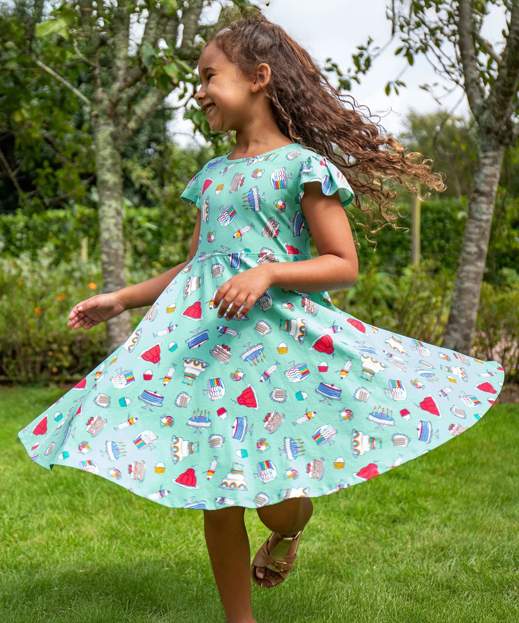 Frugi Morwenna Skater Dress - Let's Bake