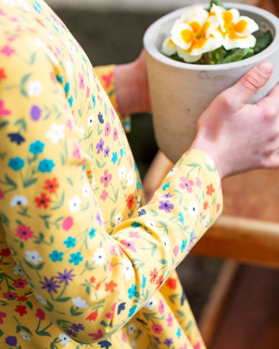 Frugi Wild Flowers Sofia Skater Dress