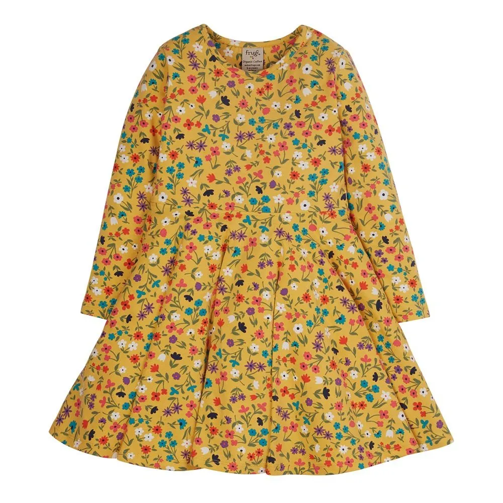 Frugi Wild Flowers Sofia Skater Dress