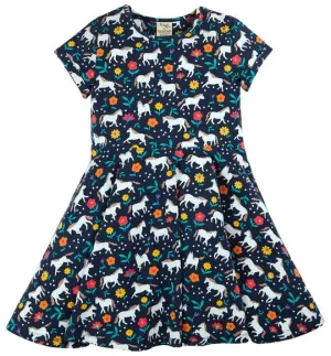 Frugi Wild Horses Spring Skater Dress