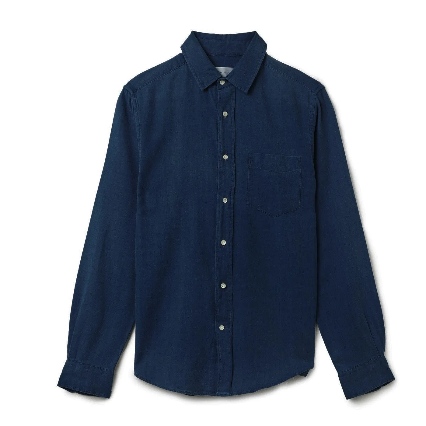 GANT RUGGER Men's Indigo Flannel Shirt 344812 Size Medium $135 NWT