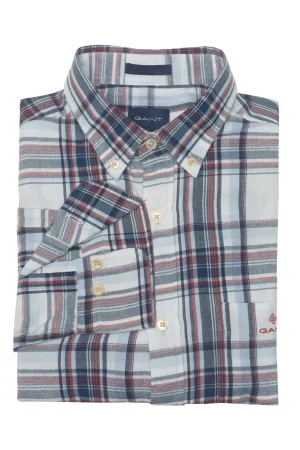 GANT White Windblown Flannel Button Down Shirt 3019730 Size M NWT