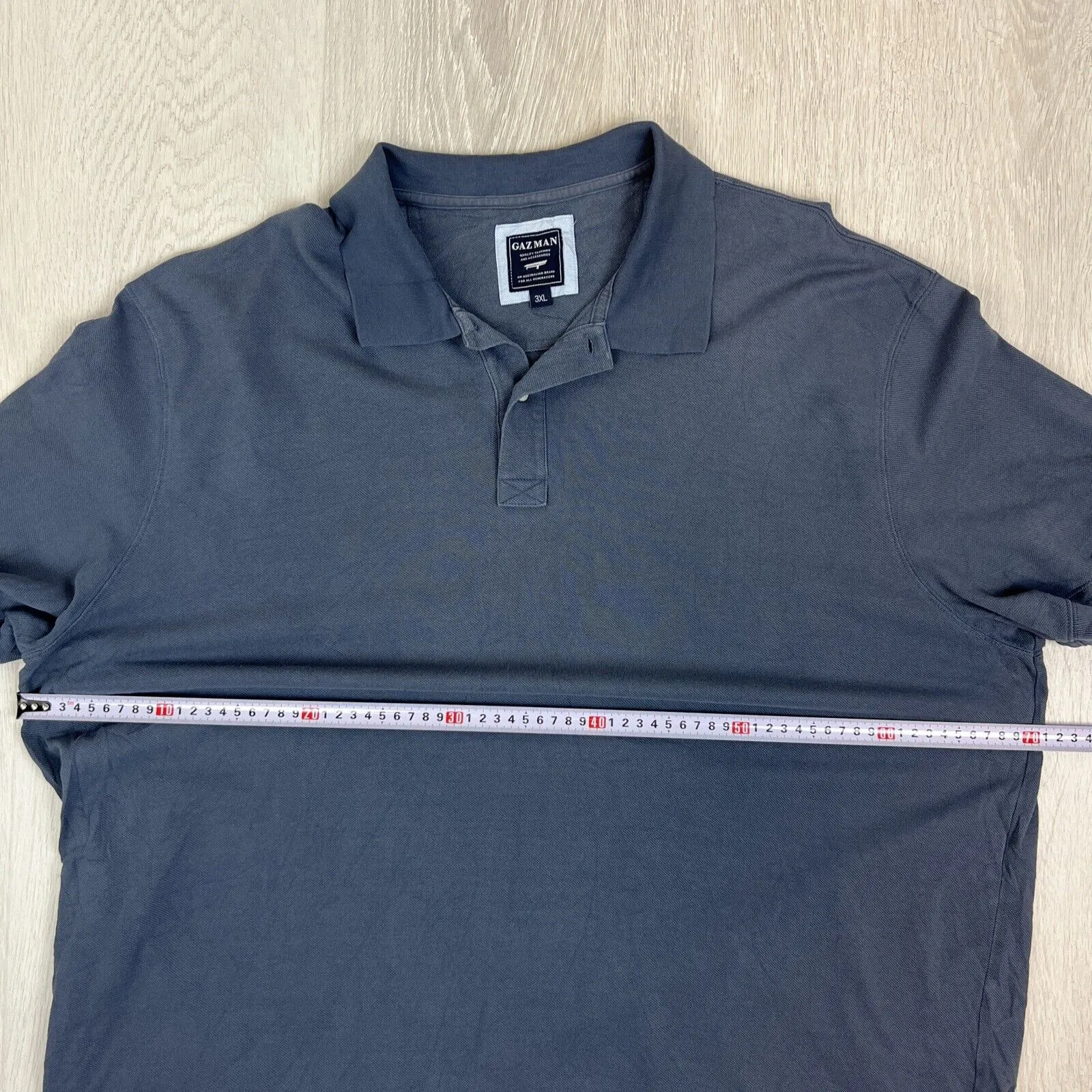 Gazman Mens Short Sleeve Polo Shirt Bundle Size 3XL (2 Shirts)
