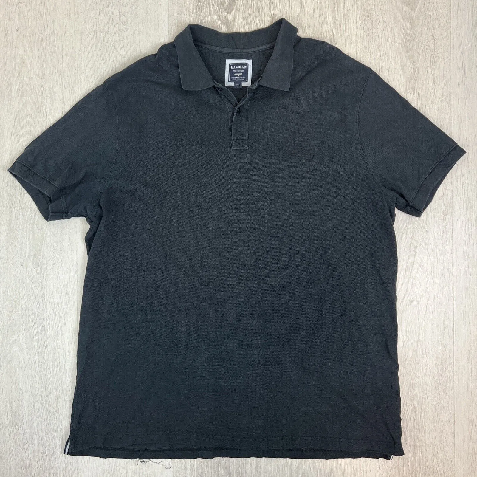 Gazman Mens Short Sleeve Polo Shirt Bundle Size 3XL (2 Shirts)