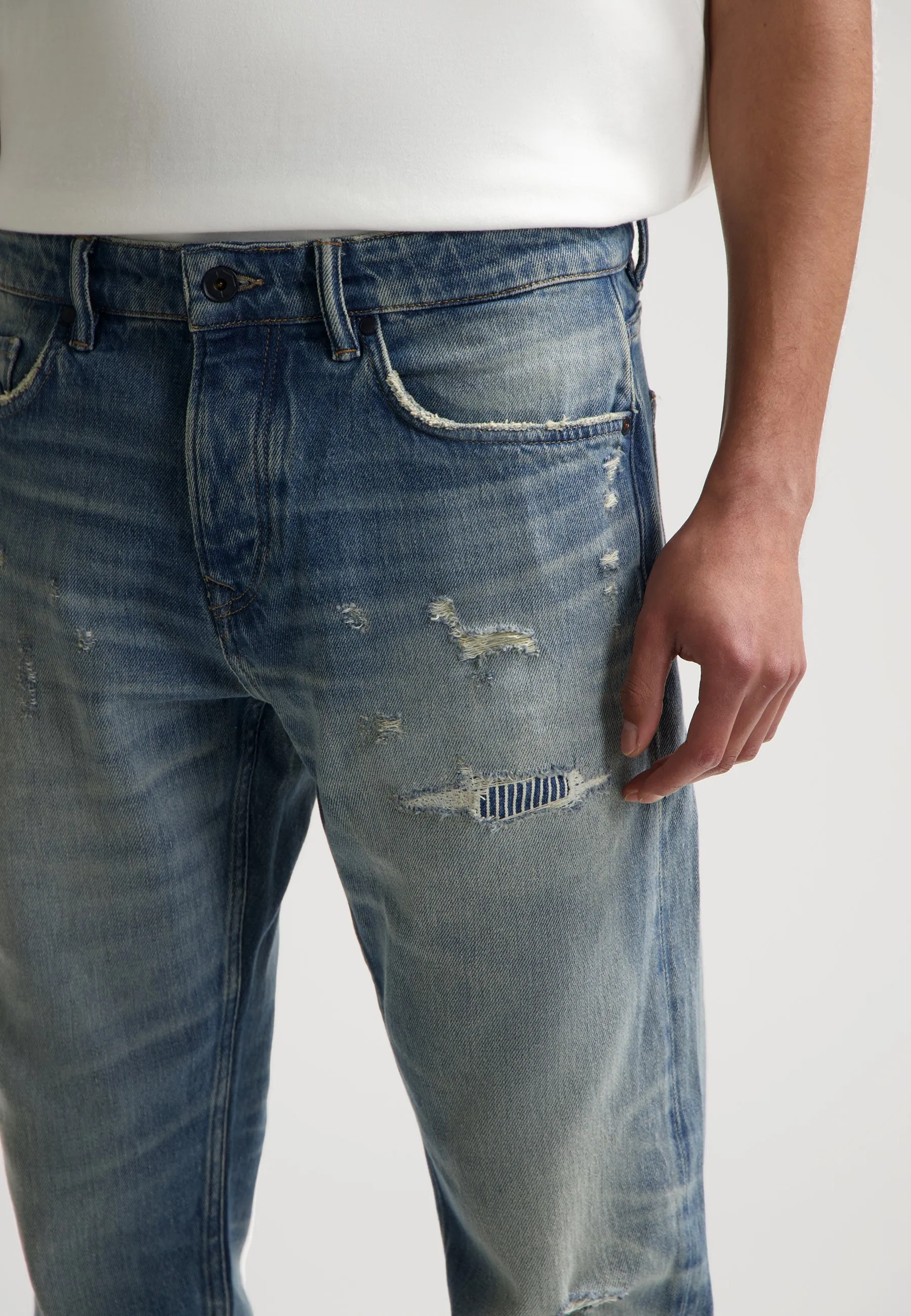 Gent D Loose Tapered Fit Atelier Keramika Indigo