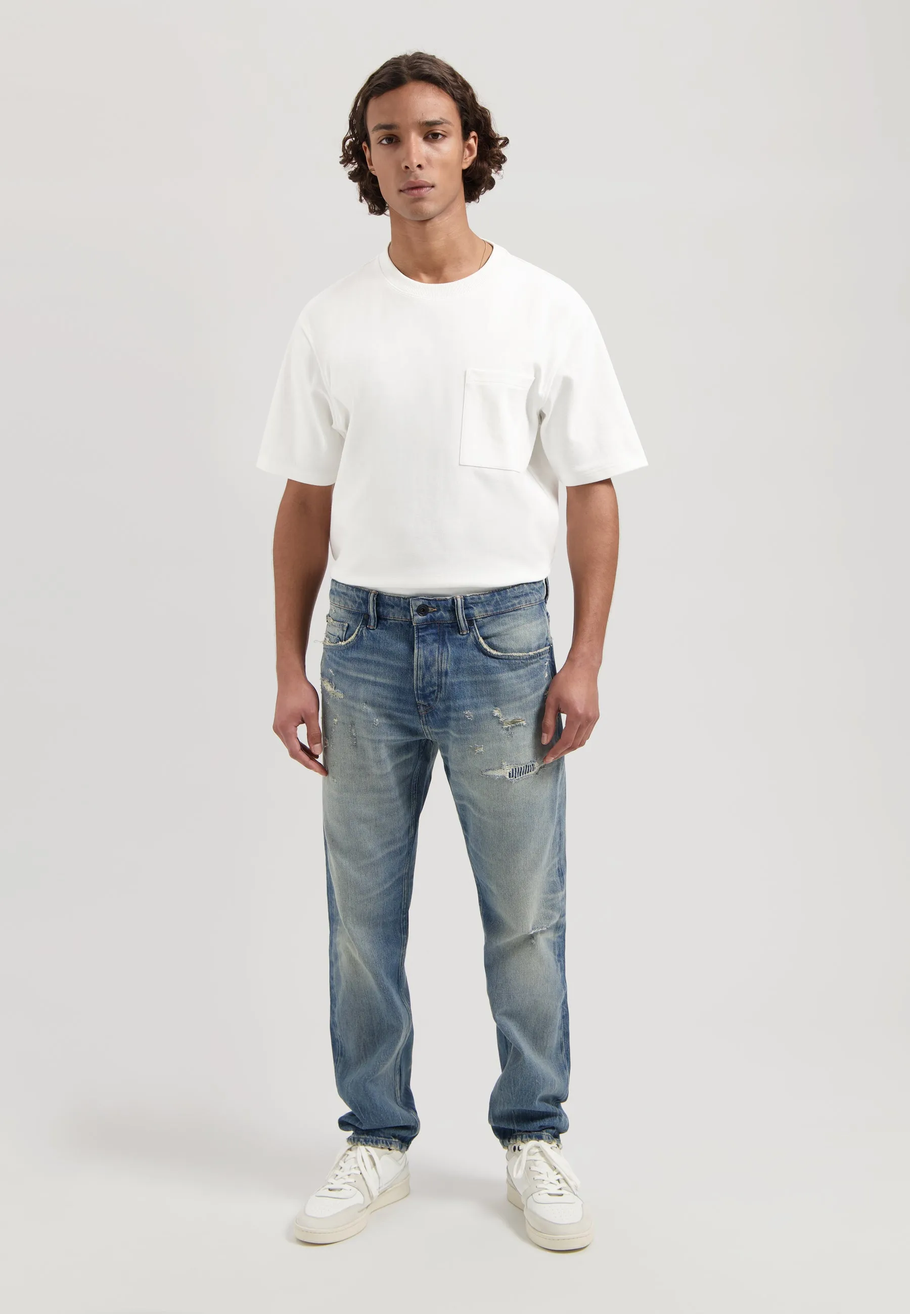 Gent D Loose Tapered Fit Atelier Keramika Indigo
