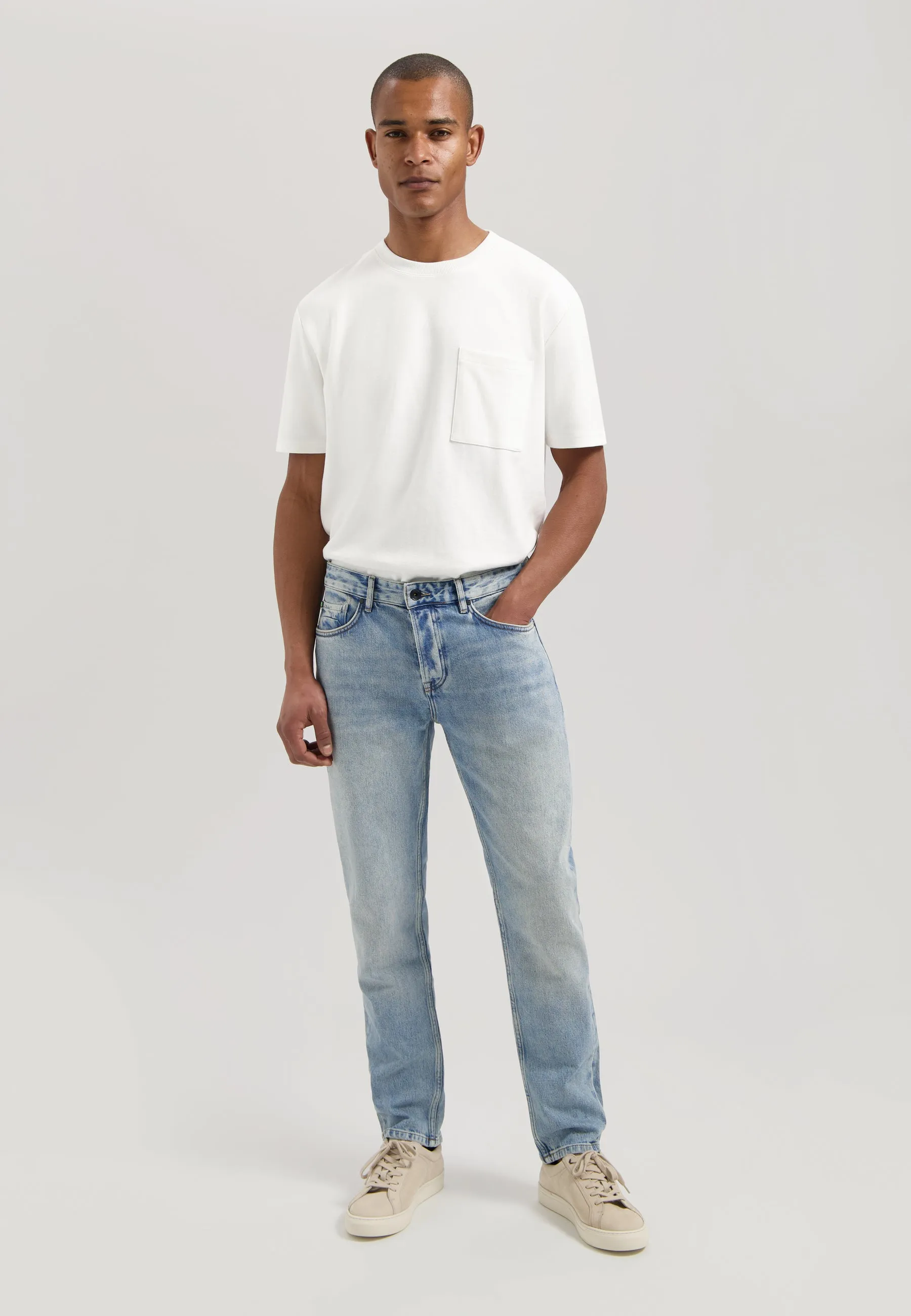 Gent D Loose Tapered Fit Chef's Favorite Blue