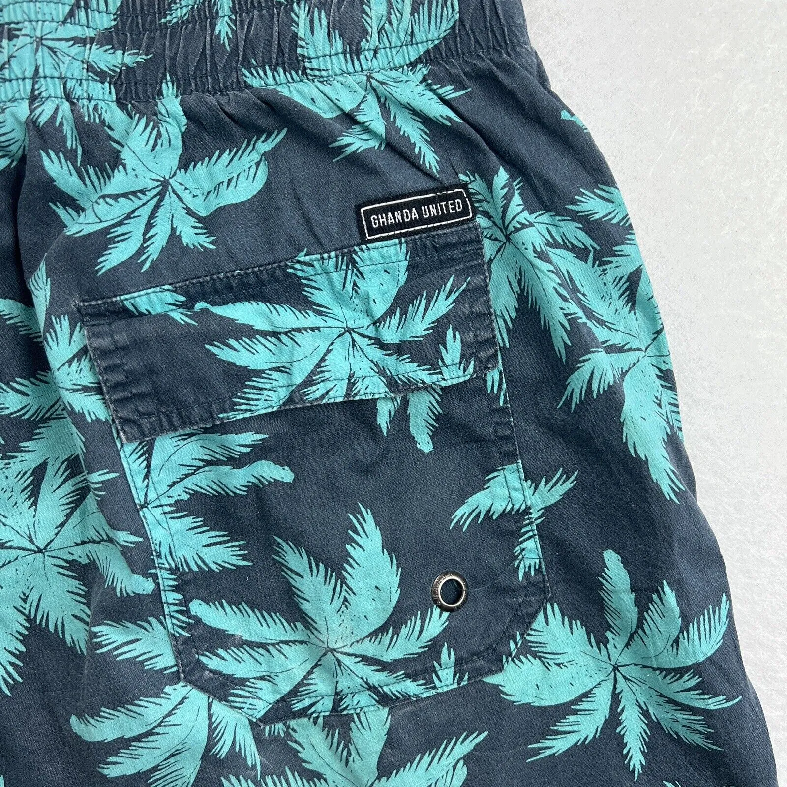Ghanda Men’s Board Shorts Boardies Swim Shorts Size 30