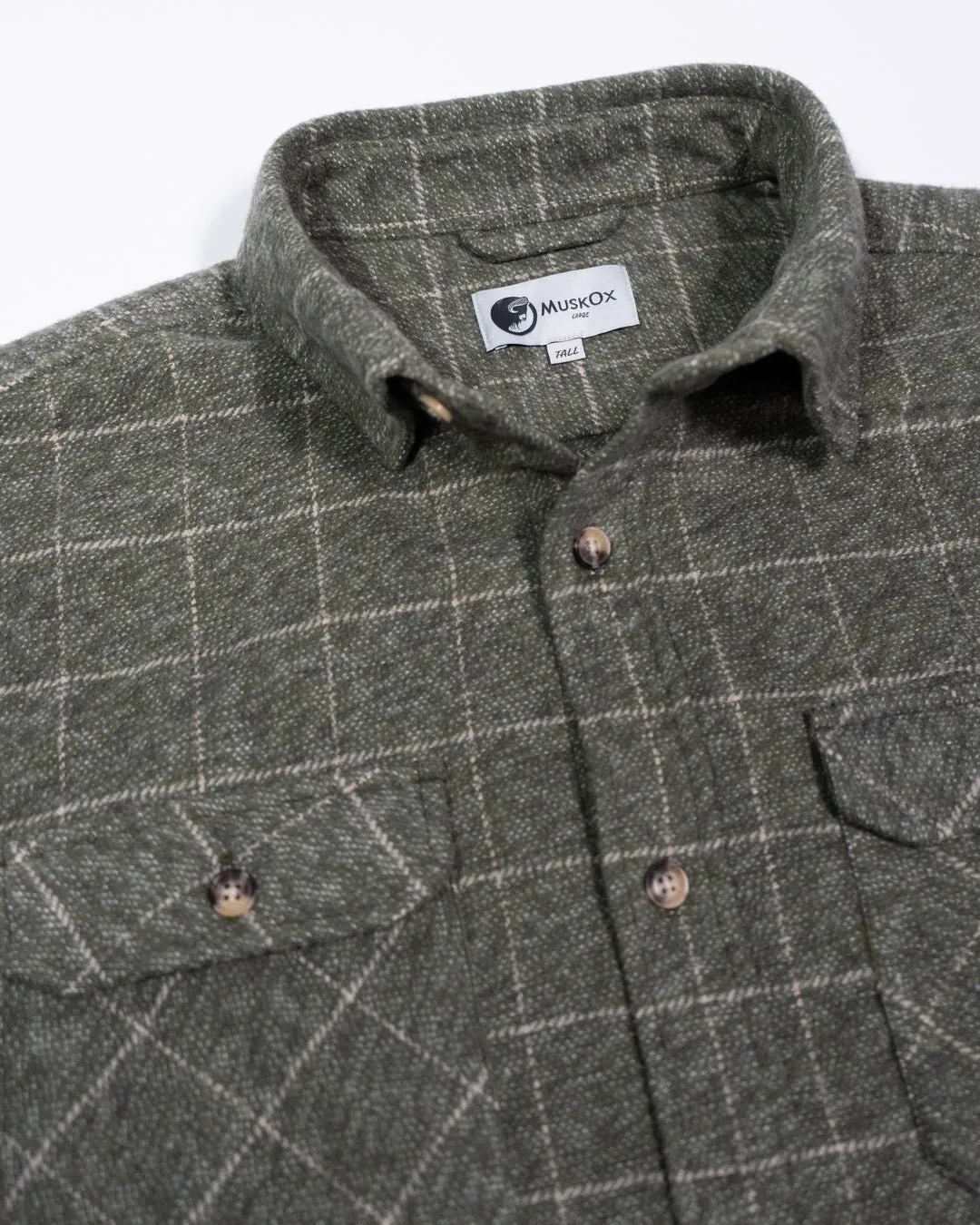 Grand Flannel, Moss Green