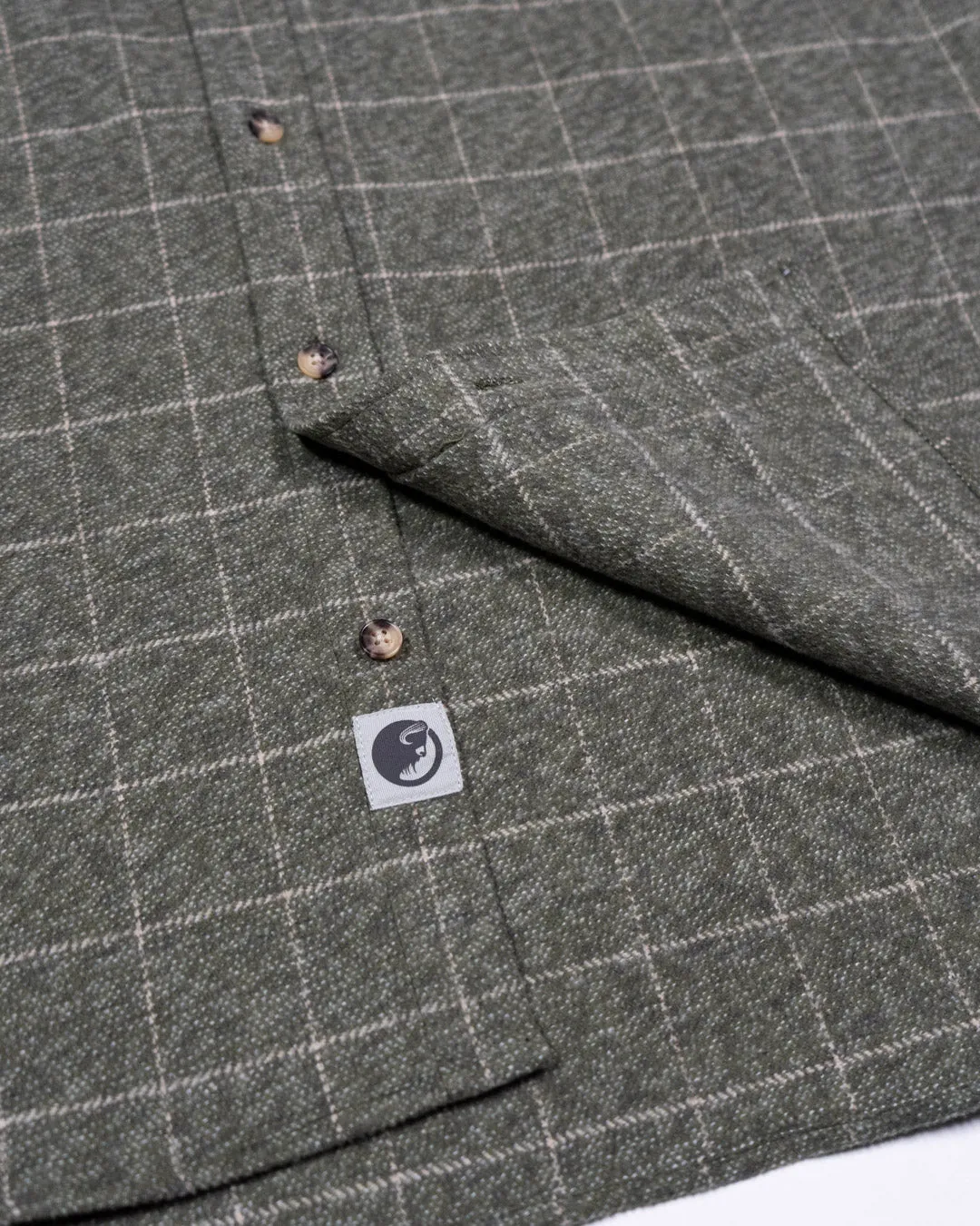 Grand Flannel, Moss Green