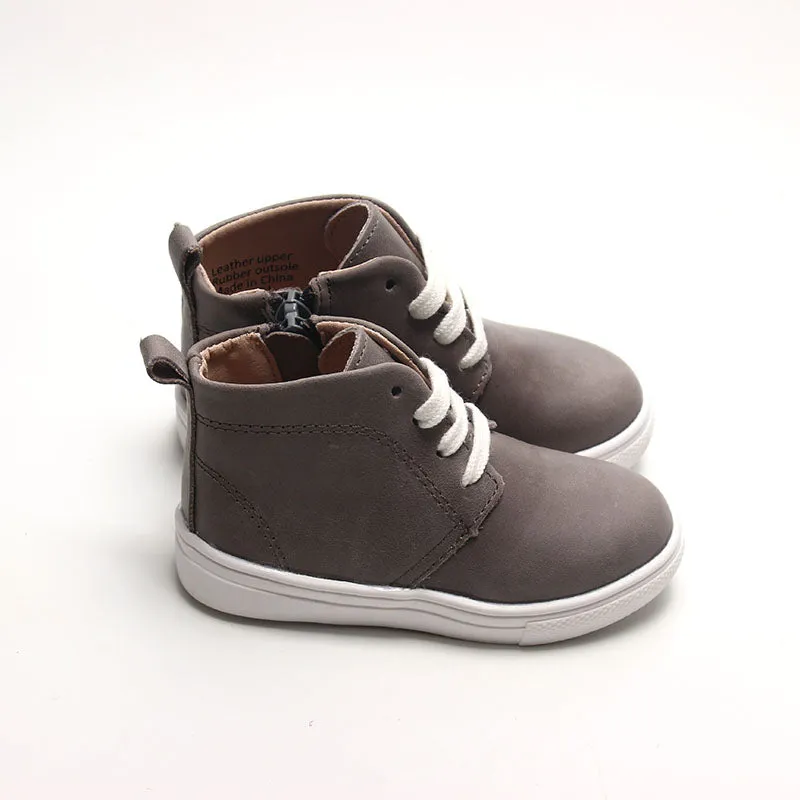 Gray - Classic Sneakers - US Size 4-10 - Hard Sole