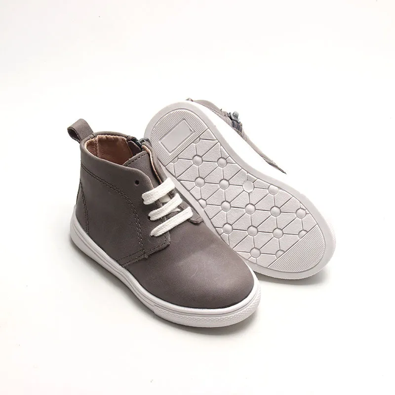 Gray - Classic Sneakers - US Size 4-10 - Hard Sole