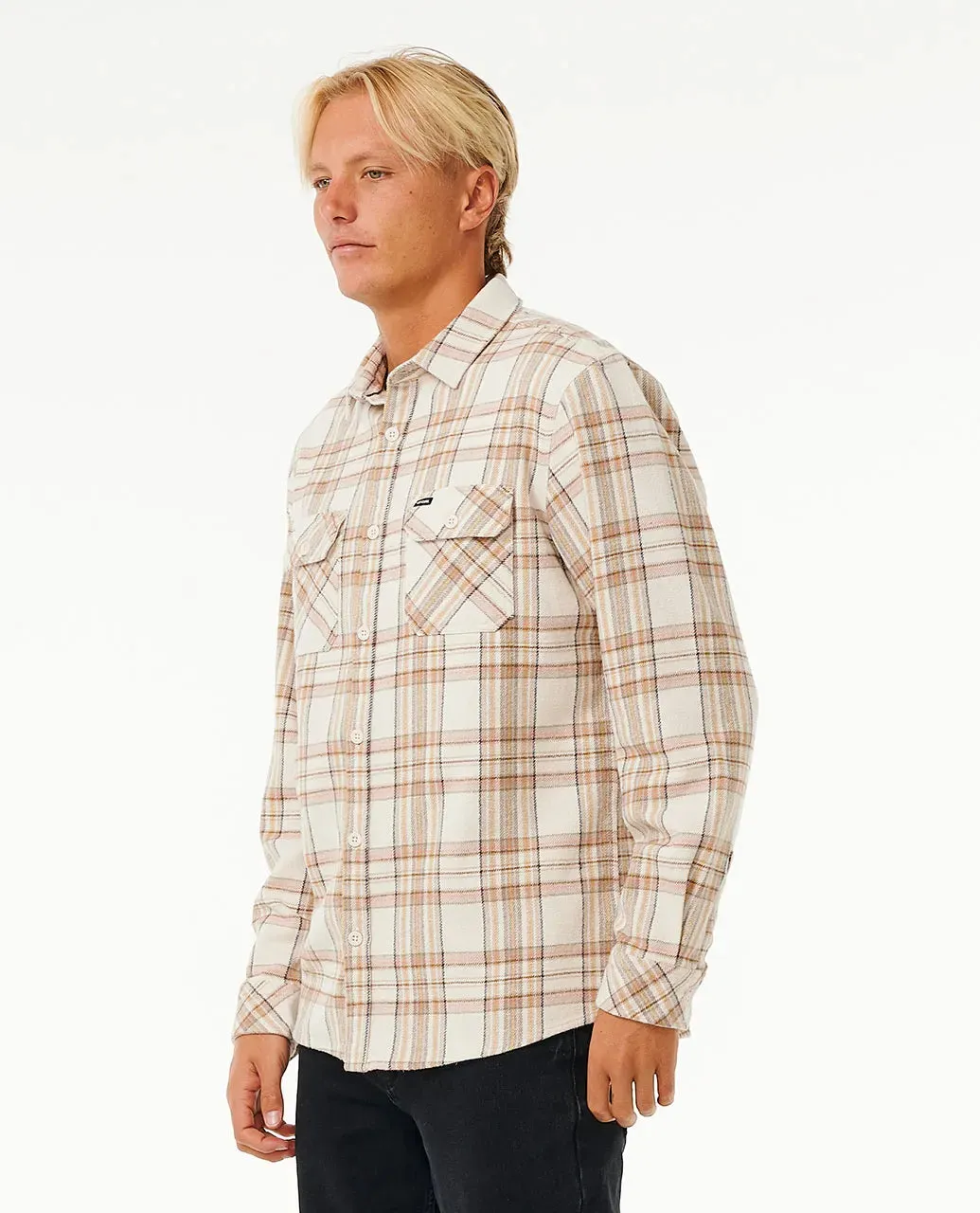 Griffin Flannel Shirt | Bone