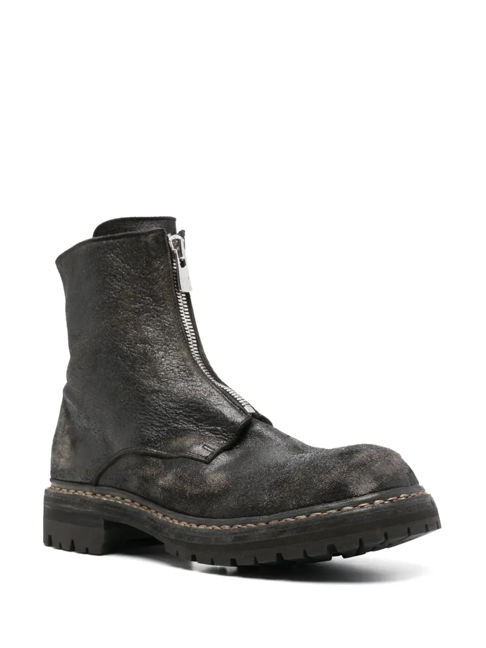 Guidi 45mm leather ankle boots
