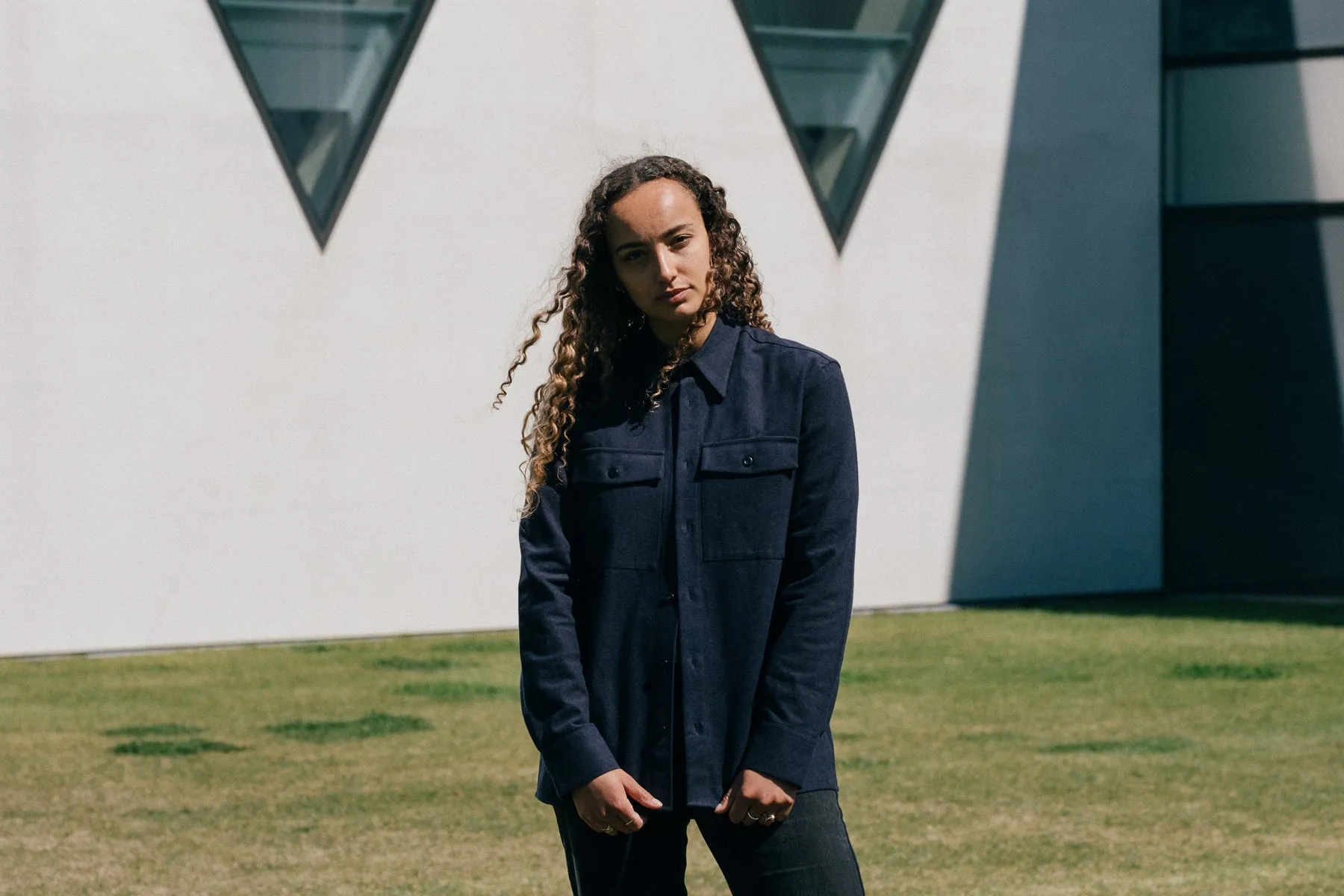 Haven Surf - Base Heavy Flannel Over Shirt - Navy