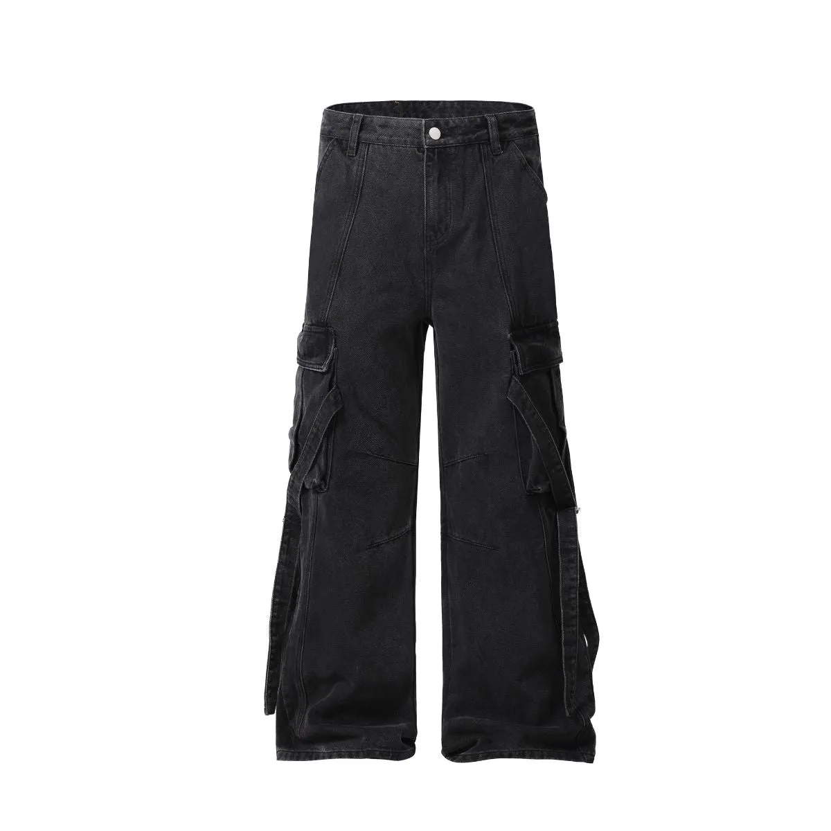 Heavyweight Bootcut Cargo Jeans
