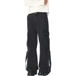 Heavyweight Bootcut Cargo Jeans