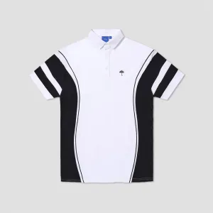 Helas Match Point Polo Shirt - White/Black
