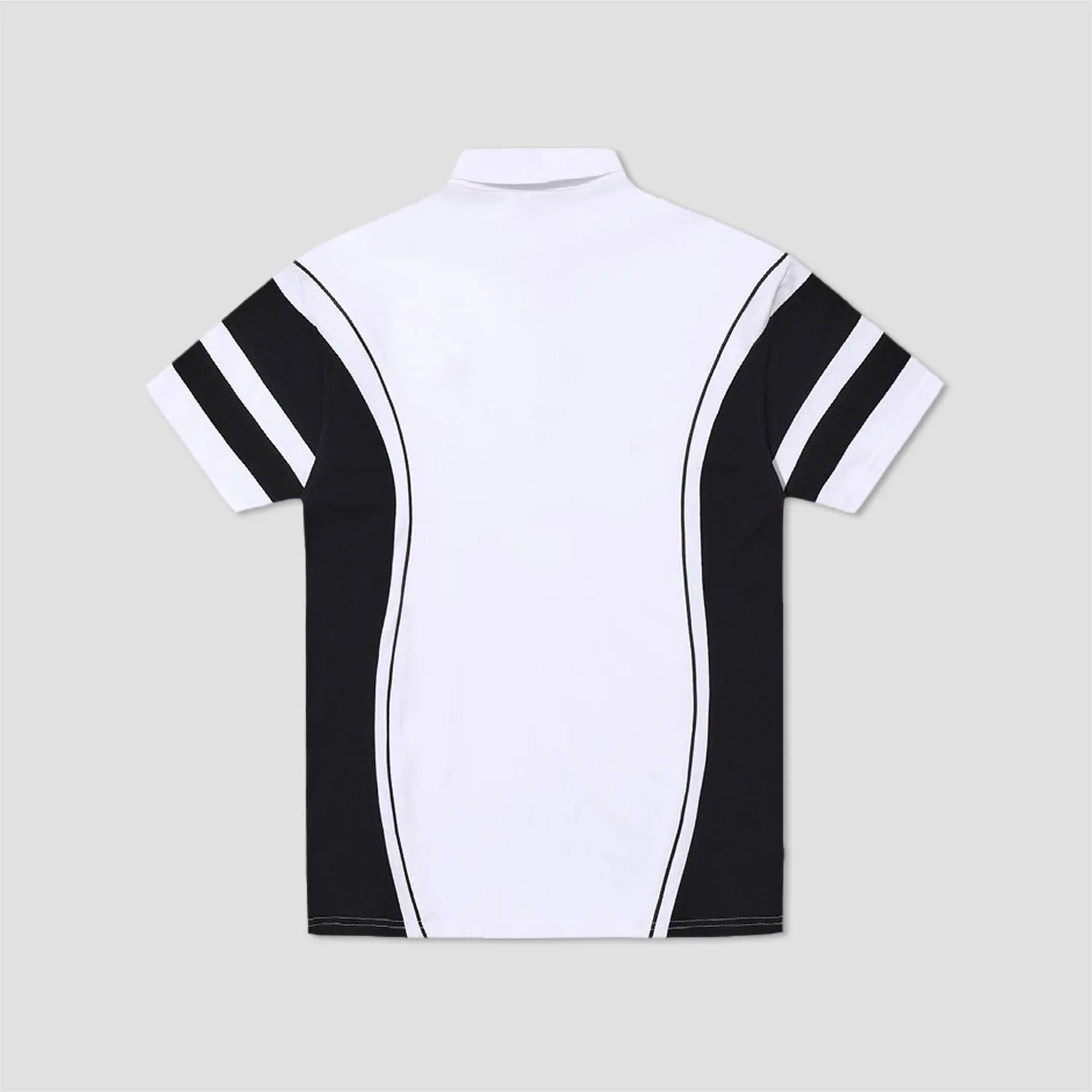 Helas Match Point Polo Shirt - White/Black