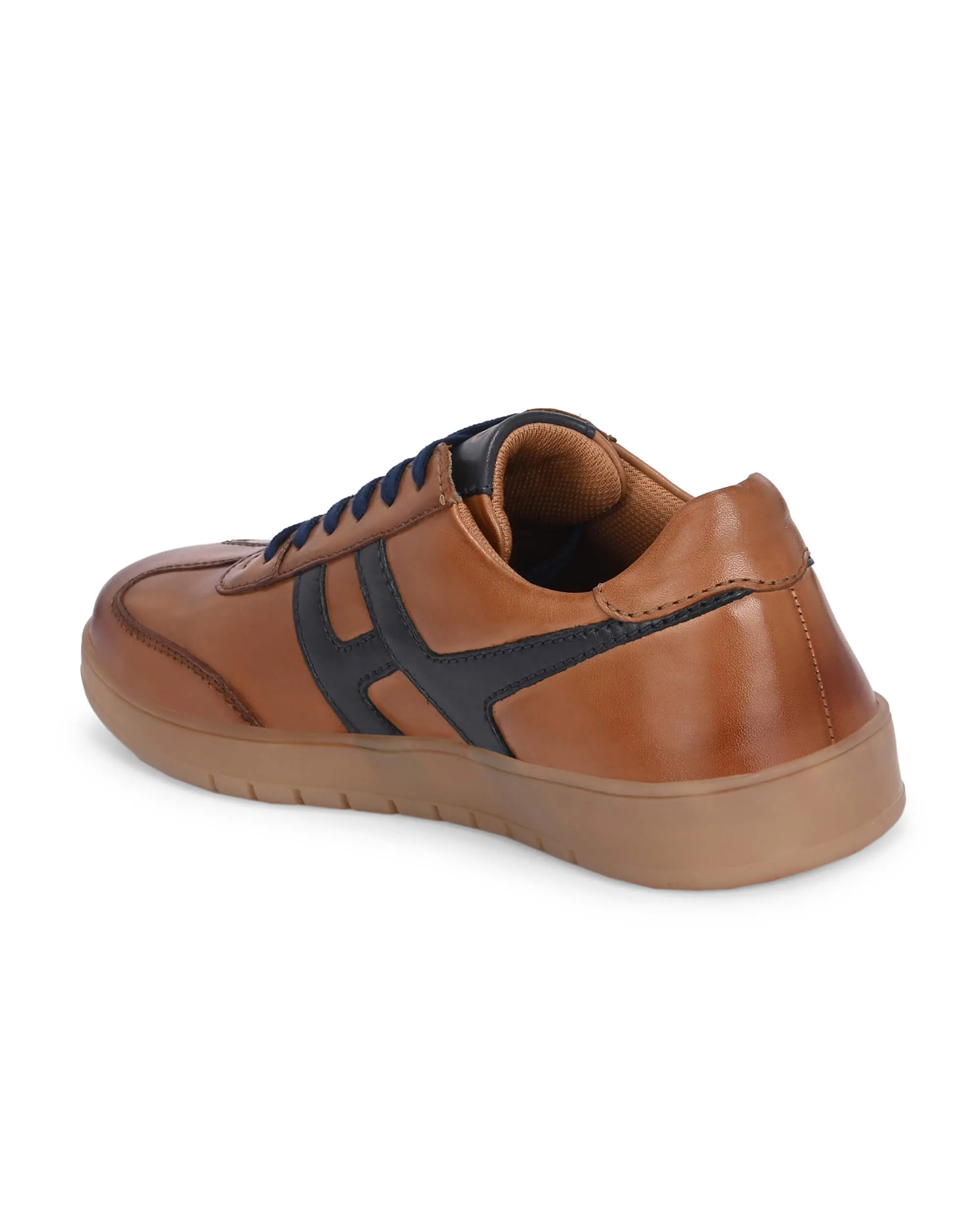 Henry Tan Leather Sneaker