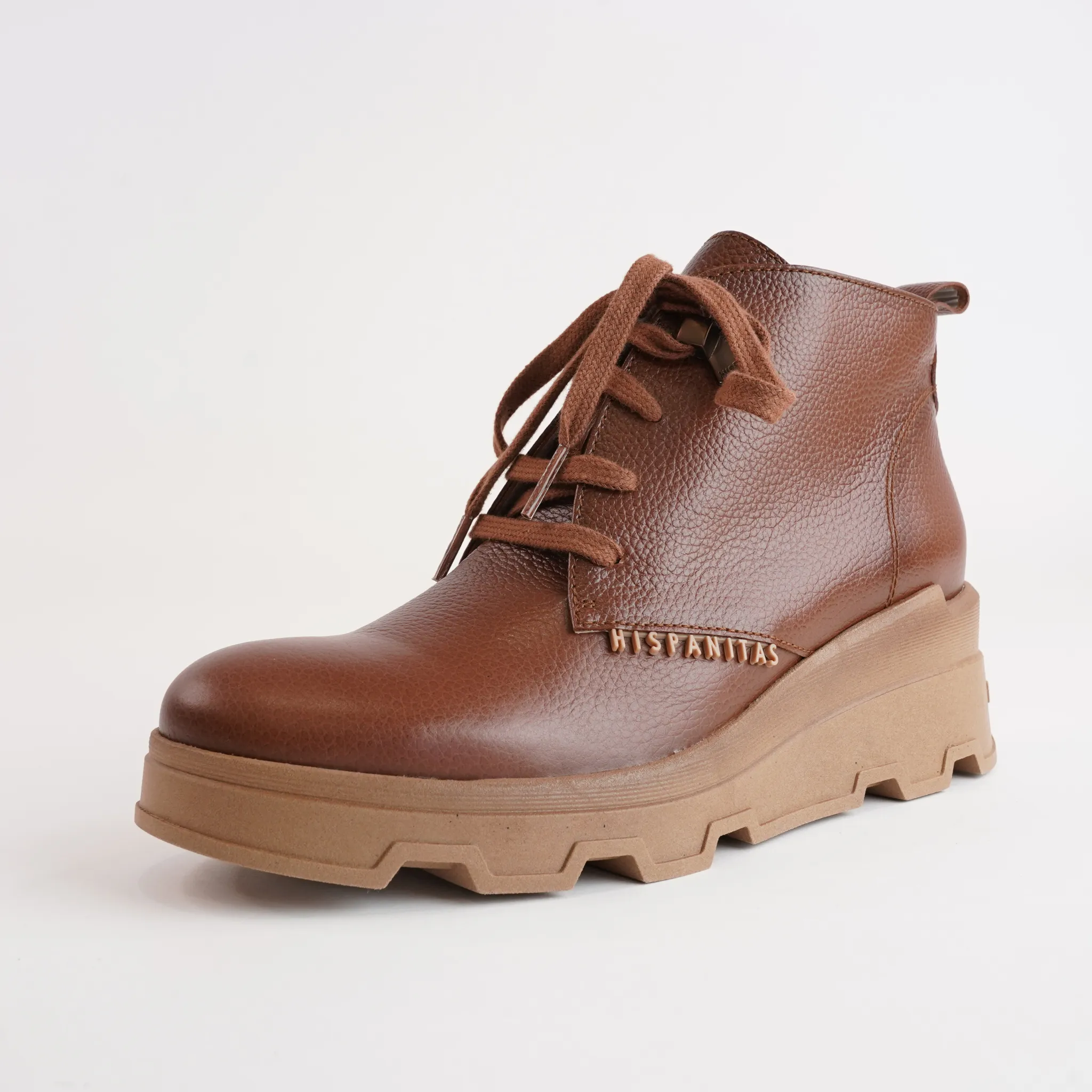 HI243715 Cuero Leather Ankle Boots