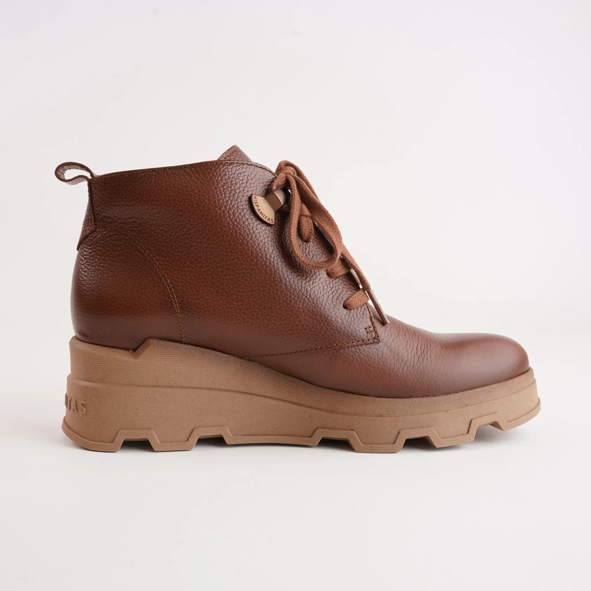 HI243715 Cuero Leather Ankle Boots