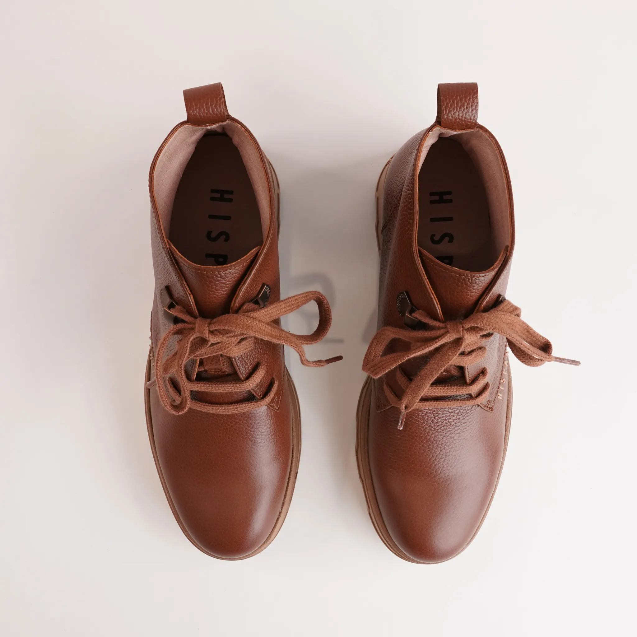 HI243715 Cuero Leather Ankle Boots