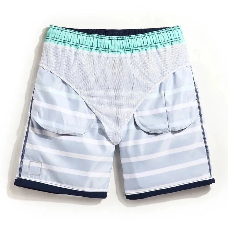 Horizon Hues Striped Board Shorts