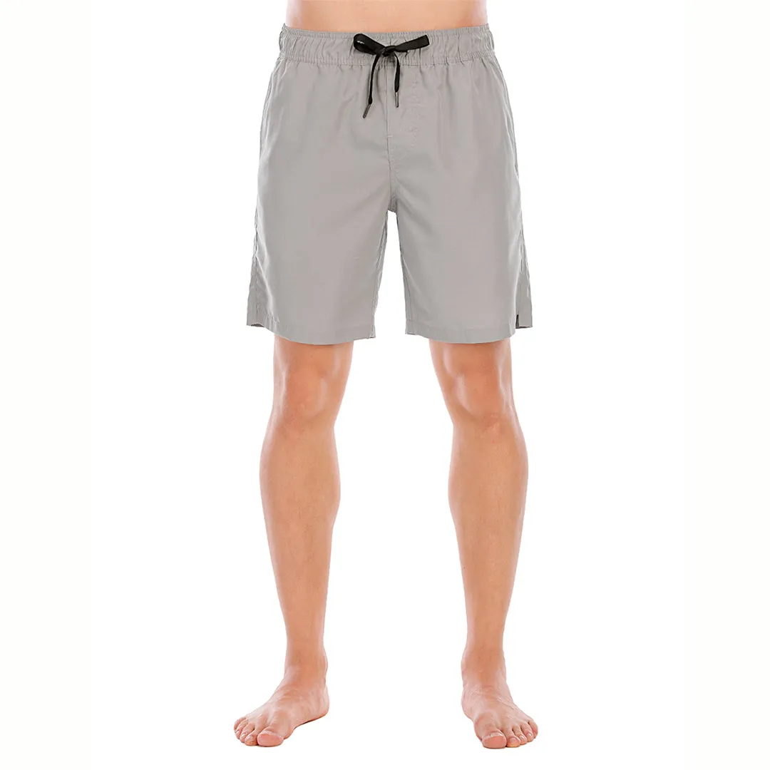 HUGE SPORTS Classic UPF50  Mens Board Shorts - Gray