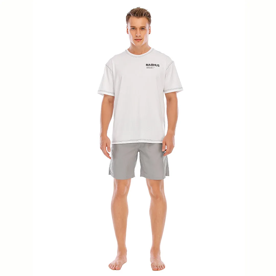 HUGE SPORTS Classic UPF50  Mens Board Shorts - Gray