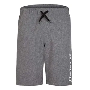 Hurley Boys' Pull On Board Shorts - Black Heather