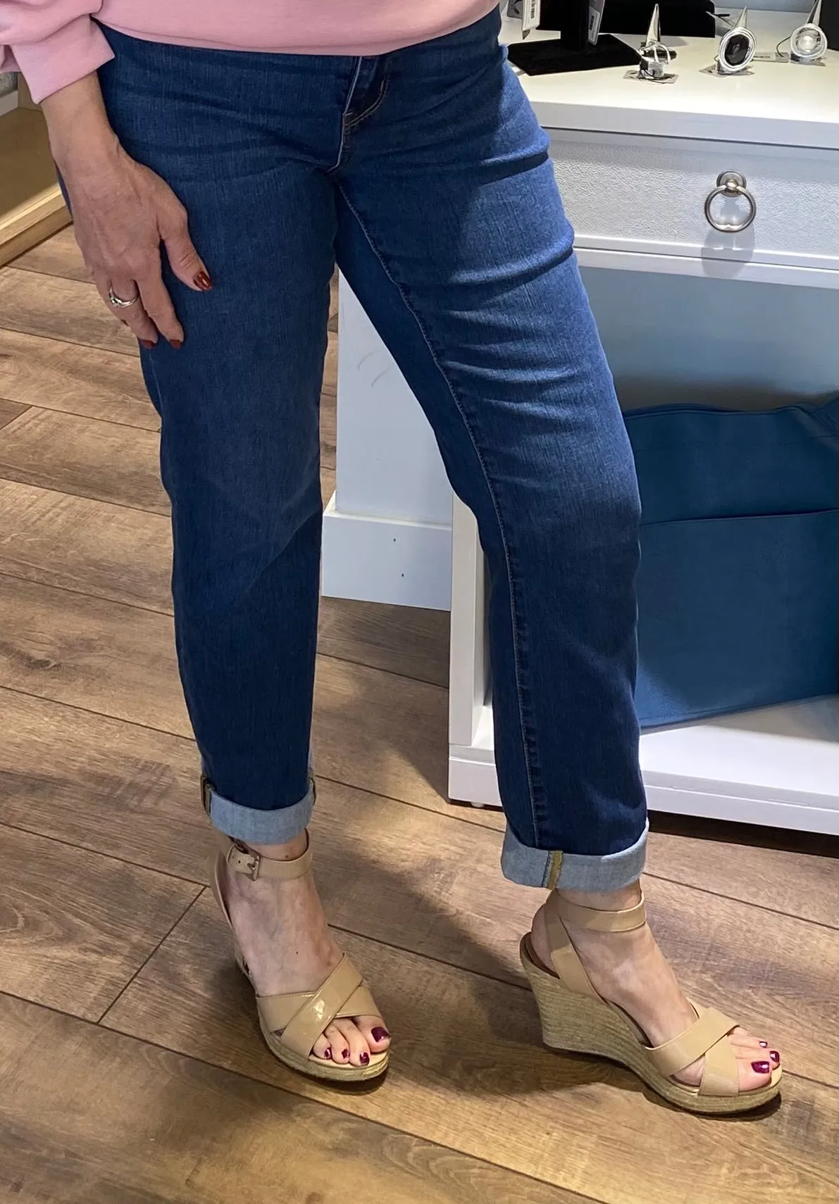 HW Cool Denim Cuff BF