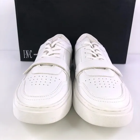 Inc International Concepts Franco White Sneakers Size 12