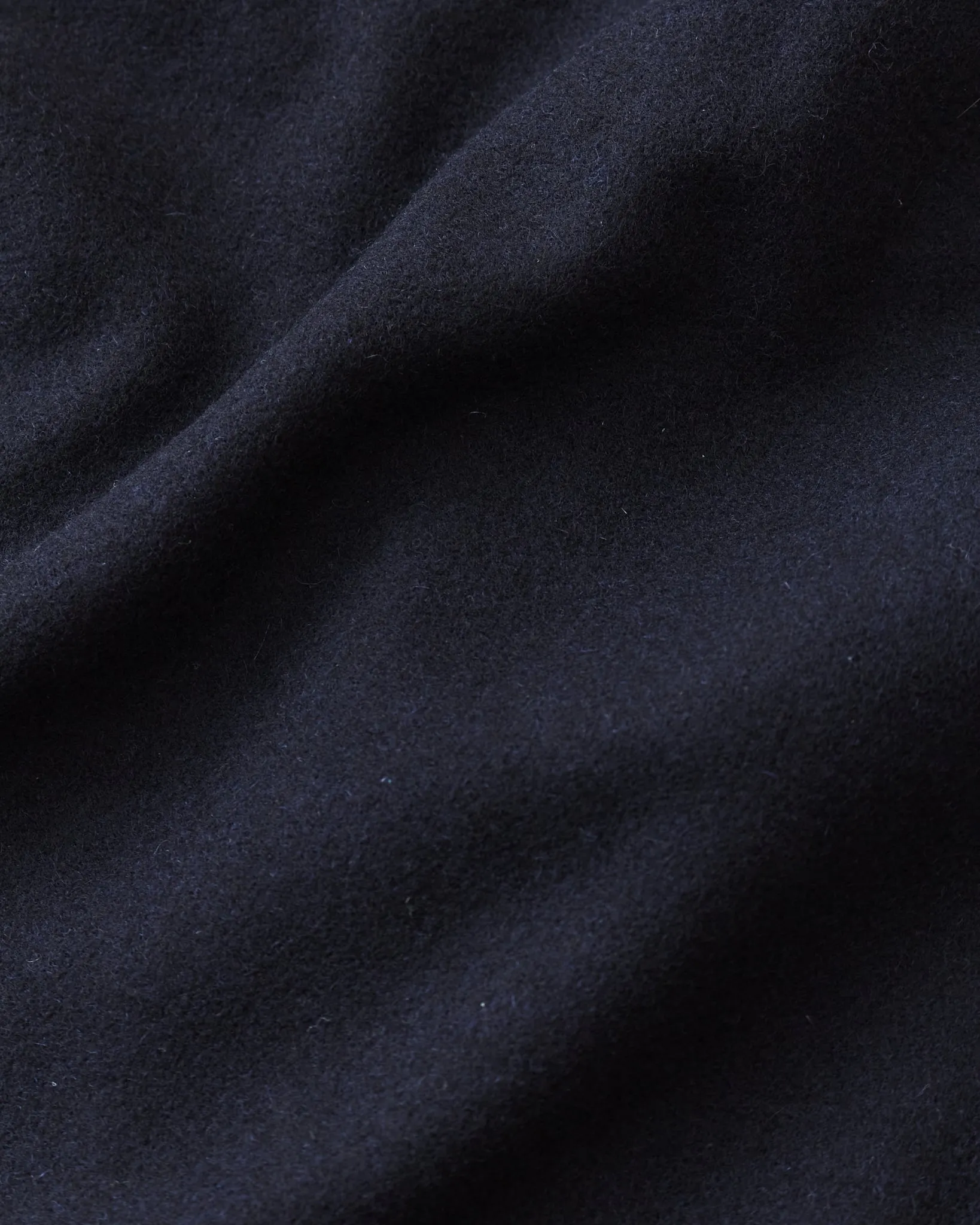 Indigofera Iconic Wool Shirt Dark Navy