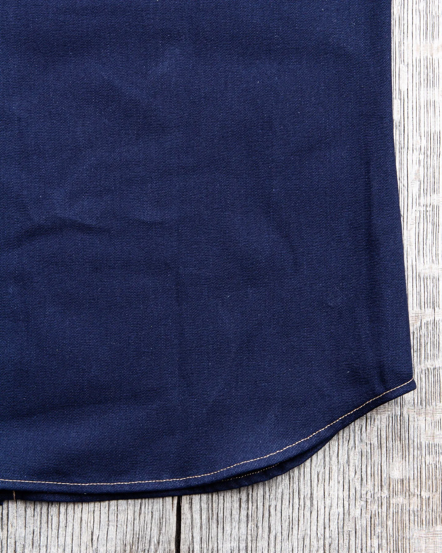 Indigofera Walton Shirt Yambaru Selvage Denim Indigo