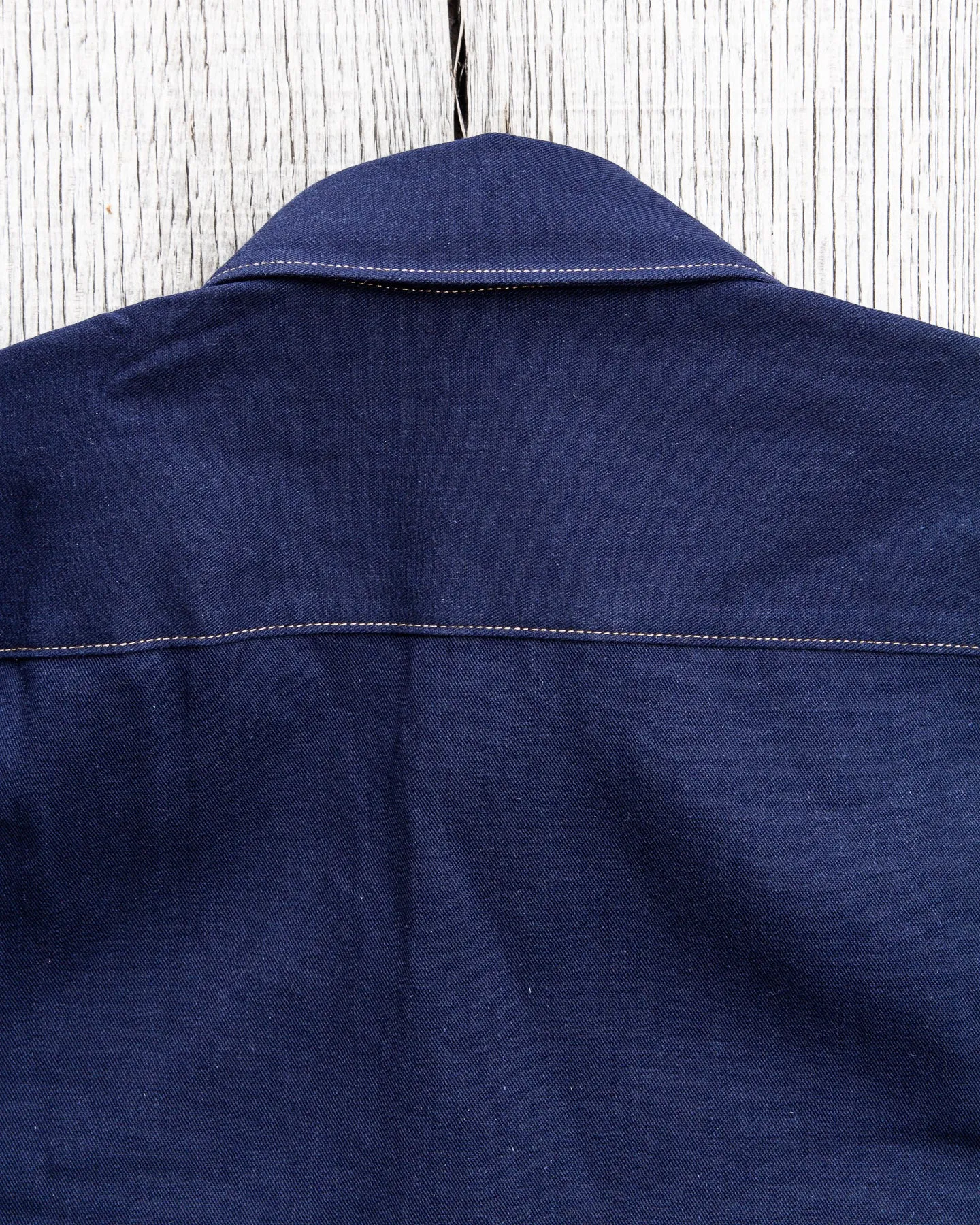 Indigofera Walton Shirt Yambaru Selvage Denim Indigo