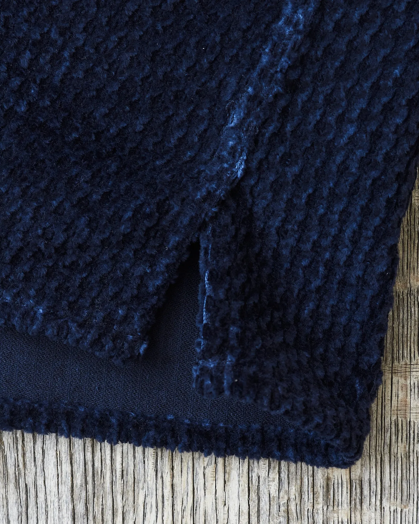 Indigofera Webster Shirt Dobby Corduroy Navy