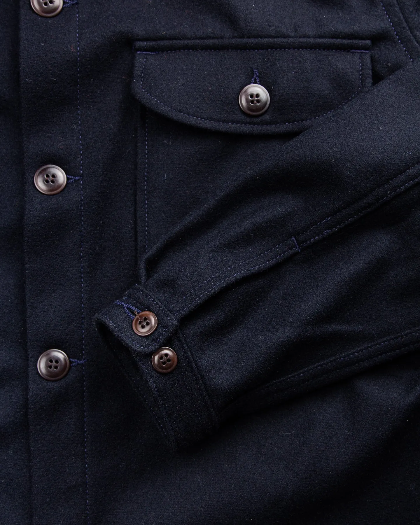 Indigofera x Second Sunrise Ro Wool Shirt