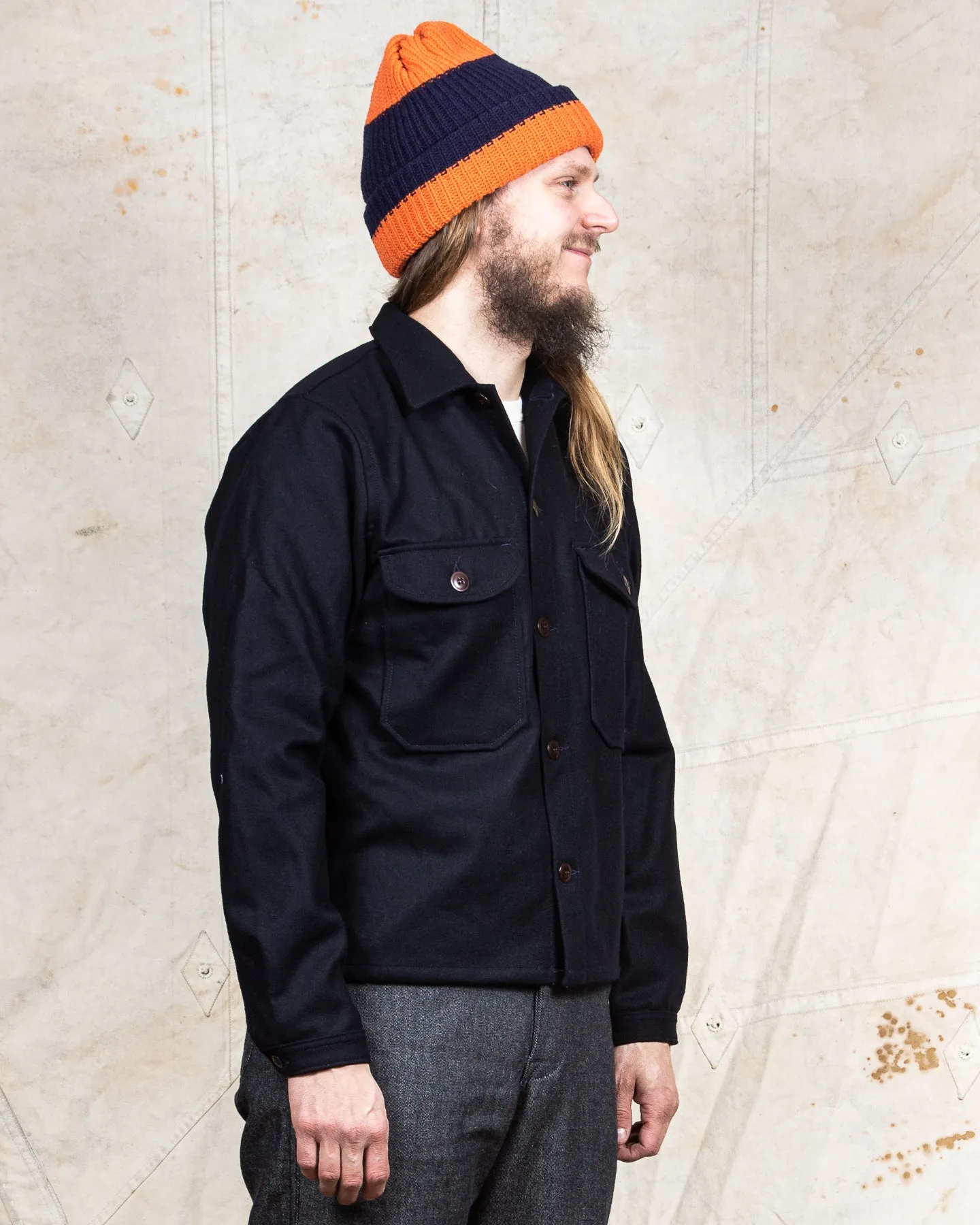 Indigofera x Second Sunrise Ro Wool Shirt