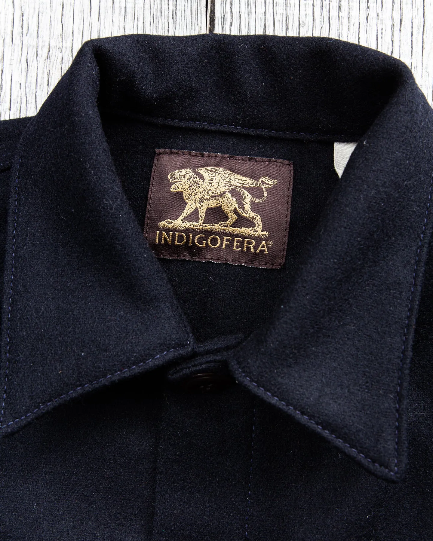 Indigofera x Second Sunrise Ro Wool Shirt