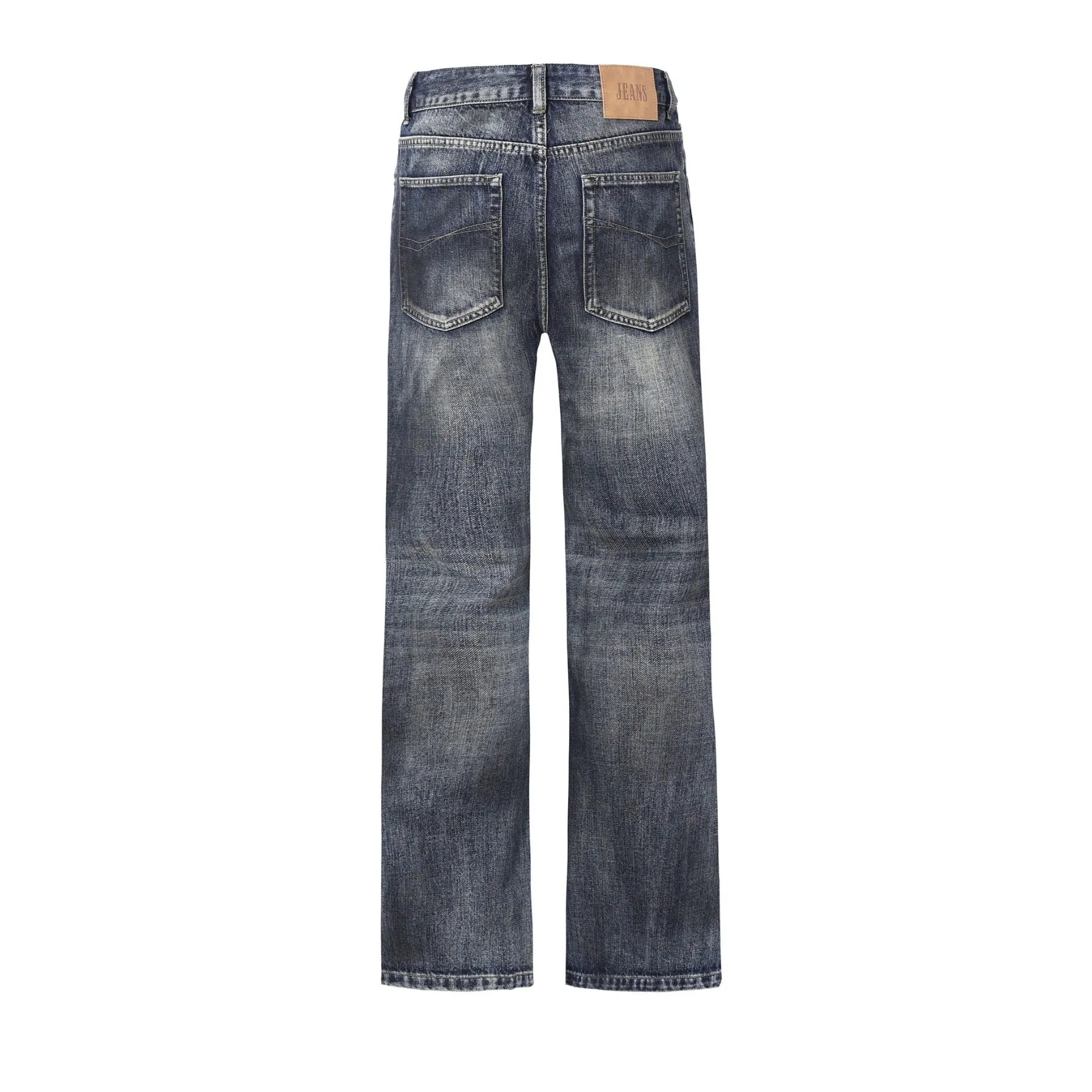 Ink Splatter Whiskers Bootcut Jeans