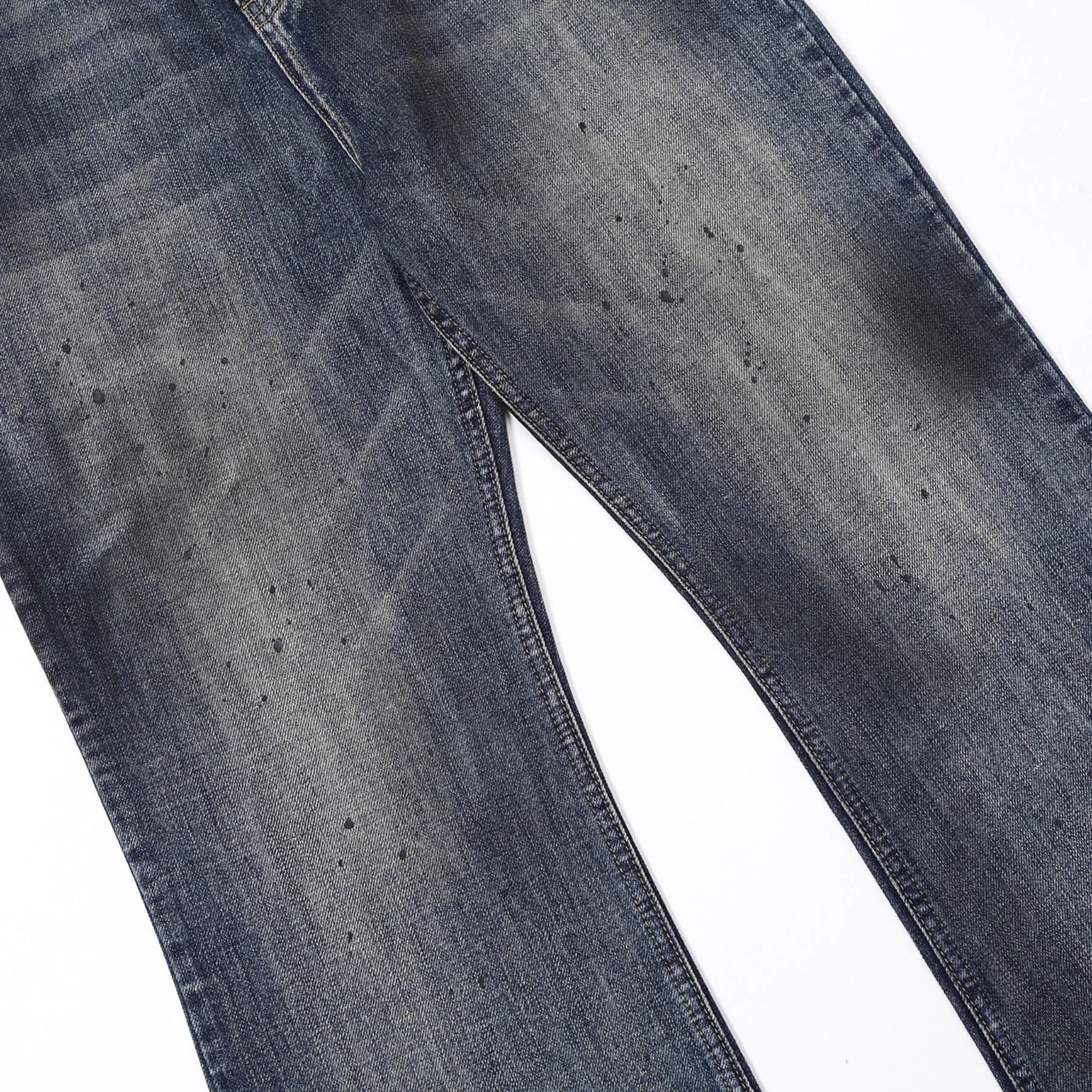 Ink Splatter Whiskers Bootcut Jeans