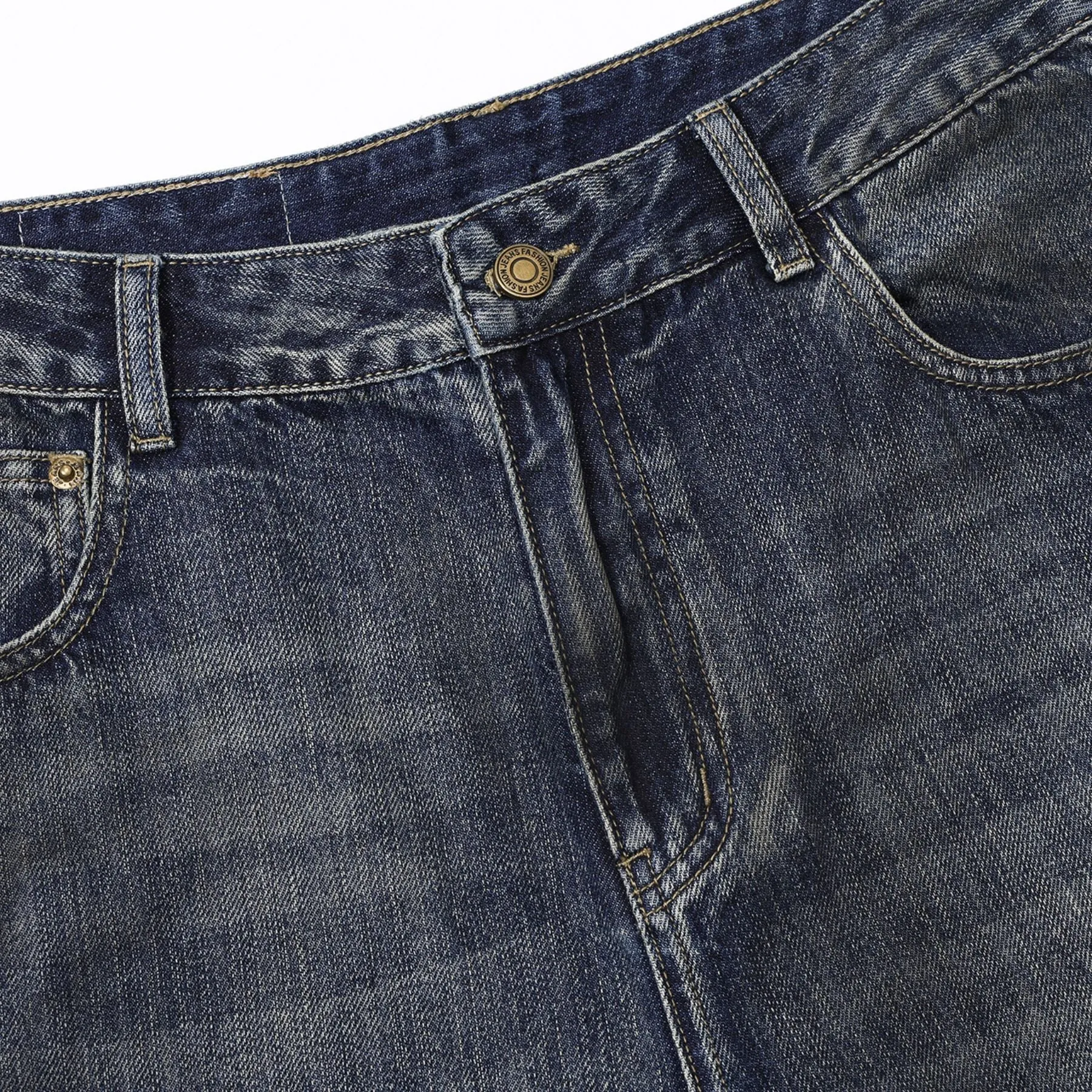 Ink Splatter Whiskers Bootcut Jeans